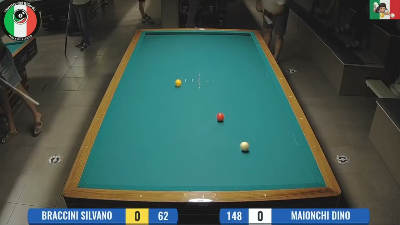 🏆🎱 Allenamento | Braccini Silvano vs Maionchi Dino | Parte 1