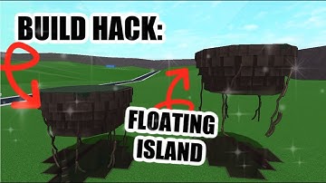 Floating Island BLOXBURG BUILD HACK | ROBLOX BLOXBURG