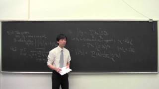 Functional Analysis Lecture 14 2014 03 11 BMO is the dual of H^1; Distributions