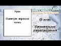 9 клас. Симетрія відносно точки. Урок 5