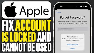 How To Fix Apple Account Is Locked And Cannot Be Used (2025)