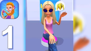 Braid Salon - Gameplay Walkthrough Part 1 Levels 1-17 (Android, iOS)