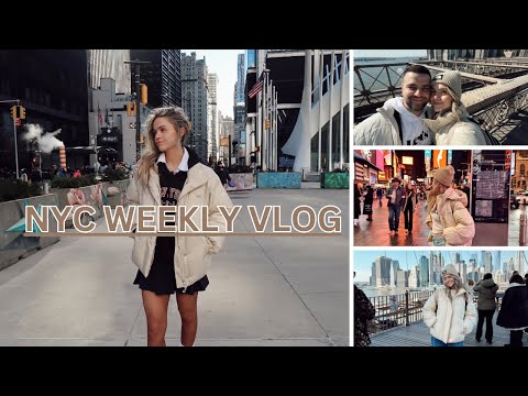 NYC WEEKLY VLOG!