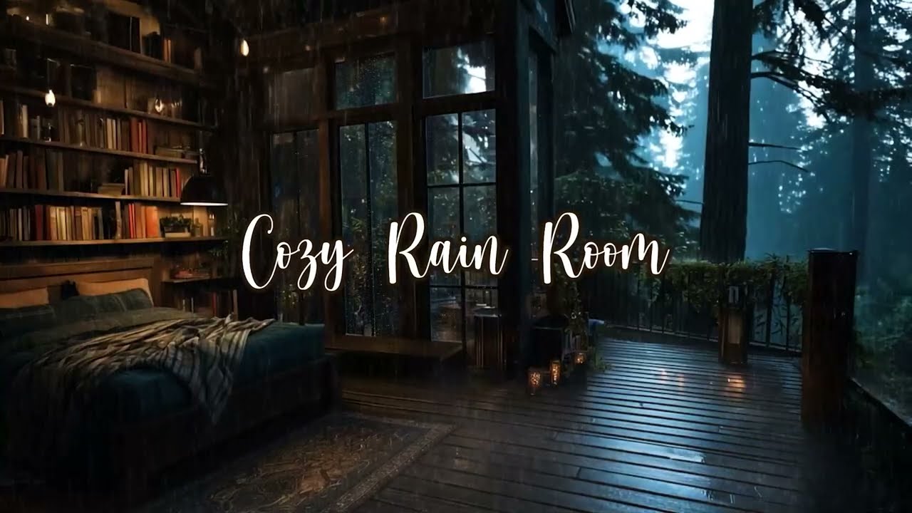 🌲Peaceful Forest Rain for Mental Exhaustion After a Long Day to Calm the Soul and Relax