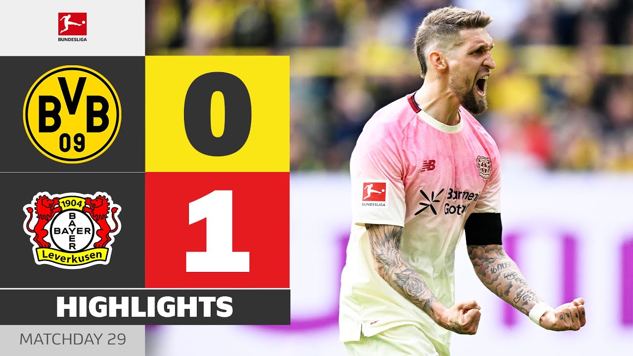 Andrich Superstrike Secures Win! | BORUSSIA DORTMUND - BAYER 04 LEVERKUSEN | Highlights | Bundesliga