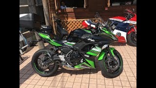 アクラポビッチサウンドを聞け　2017 カワサキ・ニンジャ650　2017 Kawasaki Ninja650　2017 カワサキ Ninja 650　AKRAPOVIC