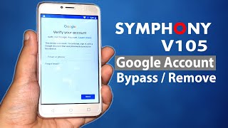 Symphony V105 Google account Bypass | Symphony V105 Frp bypass 100% working