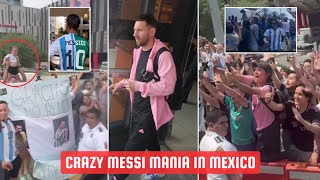 Messi Mania In Mexico After Inter Miami Arrives in Monterrey