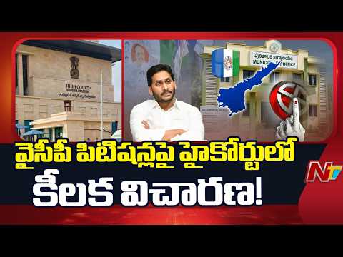 High Court Hears Two YSRCP Petitions on Election Conduct | NTV Telugu
