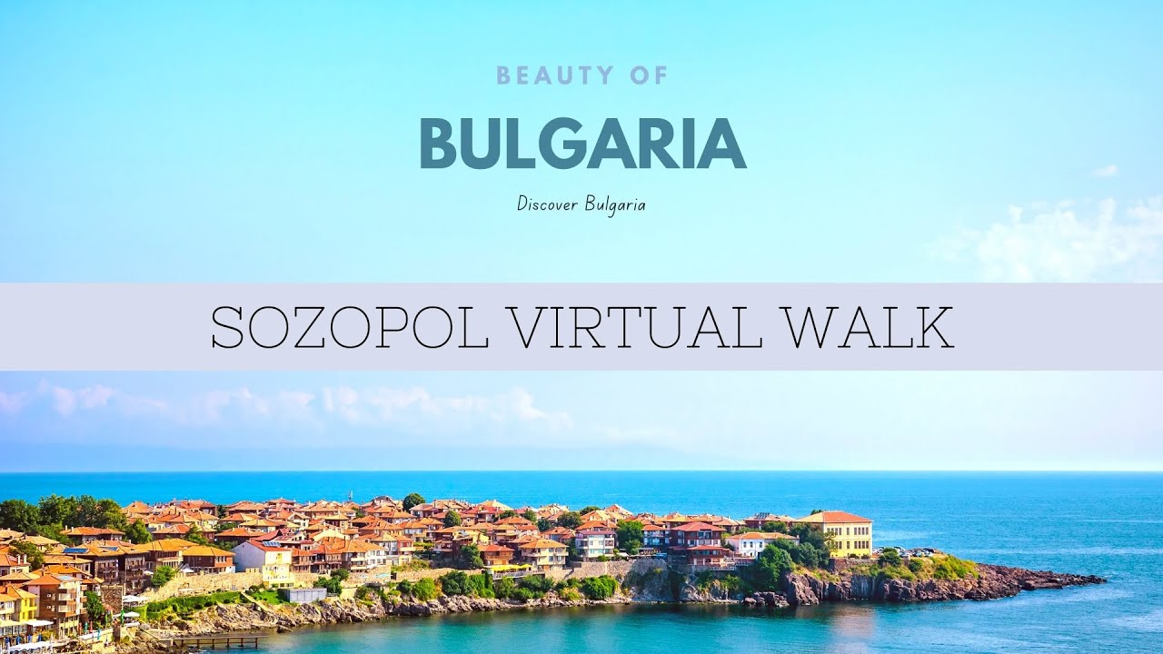 4K Sozopol Bulgaria Sunny Summer Day Virtual Walk