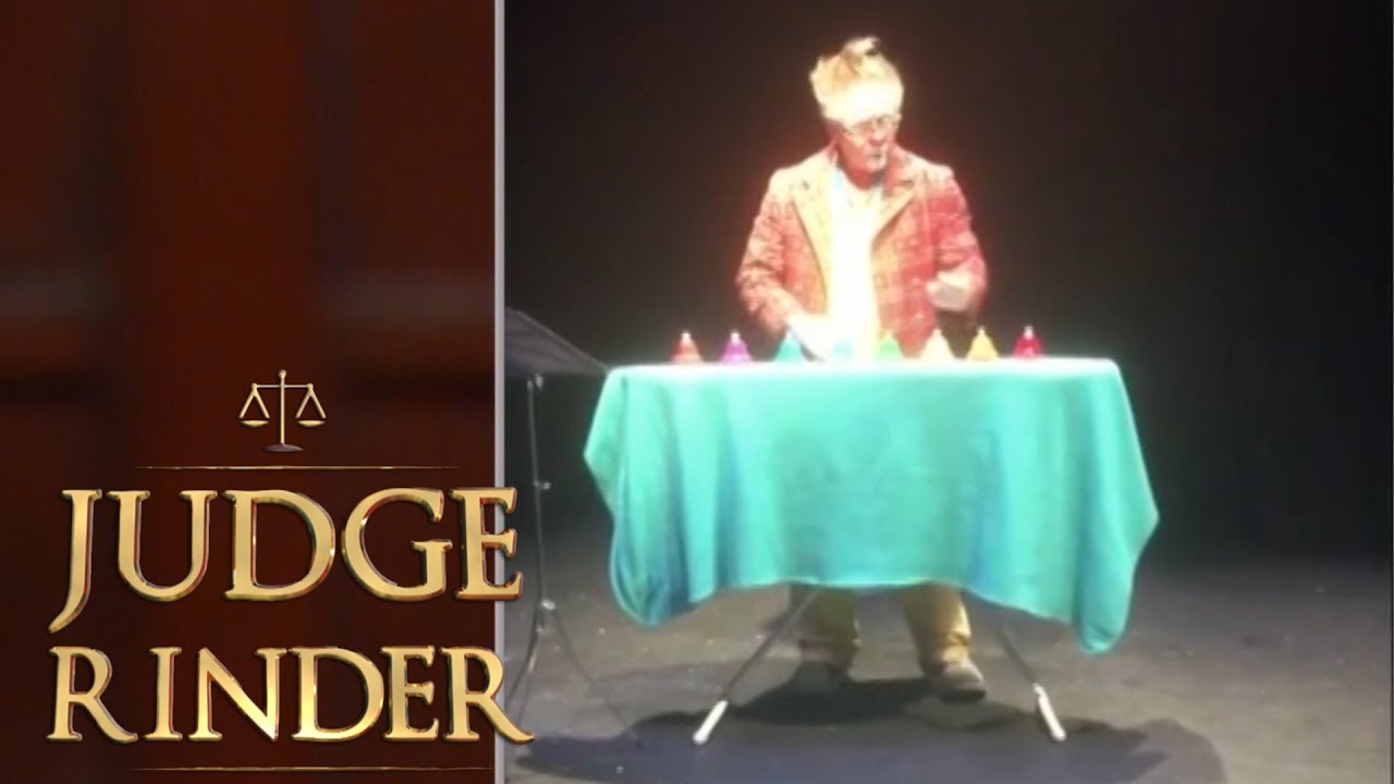 An Ironing Board Is Comedy Gold | Judge Rinder