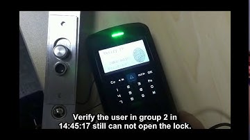 Anviz CrossChex Standard #00 - Access Control Settings