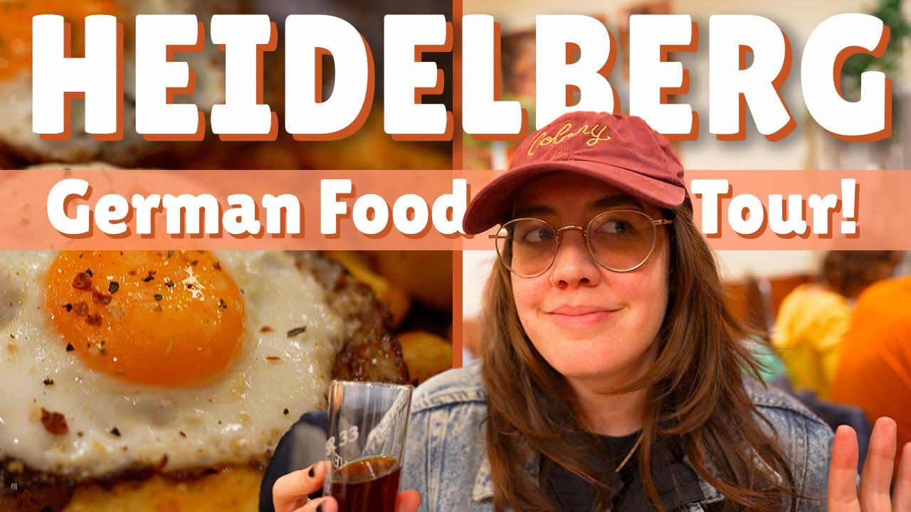 Trying Germany's Most POPULAR Foods! A Traditional Heidelberg Food and