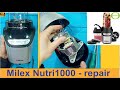 How to fix a Milex blender. Milex Nutri1000 blender smoking, grinding, and not spinning - fixed