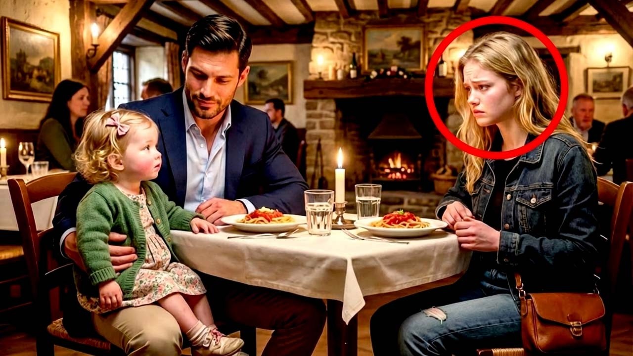 Un CEO Solitario Comprò la Cena a una Famiglia Senza Casa. La Bambina Lasciò Qualcosa sul Tavolo