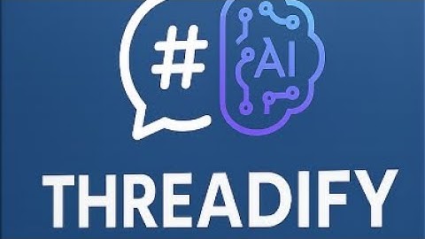 Threadify  Demo video