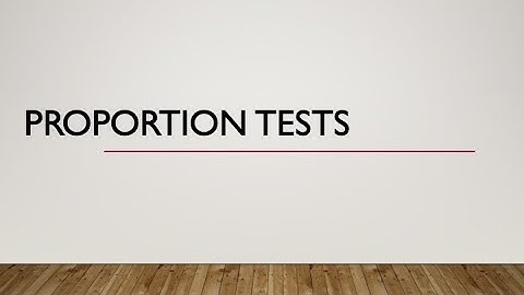 Proportion Tests in R - prop.test function