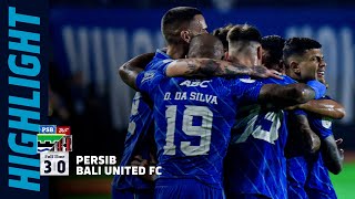 TIGA GOL TANPA BALAS, PERSIB MELAJU KE FINAL 🔥 | Match Highlights PERSIB 3-0 Bali United screenshot 3