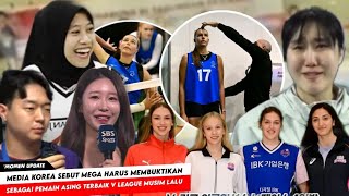 Mega Harus Menunjukan mentalitas Pemain Terbaik Draf Asia ! Media korea tantang mega