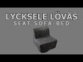How to build | Ikea LYCKSELE LÖVÅS Seat Sofa-Bed Assembly| Put It Together