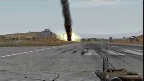 ArmA2 :C-130 Explosion. Special Effects (Day/Night)