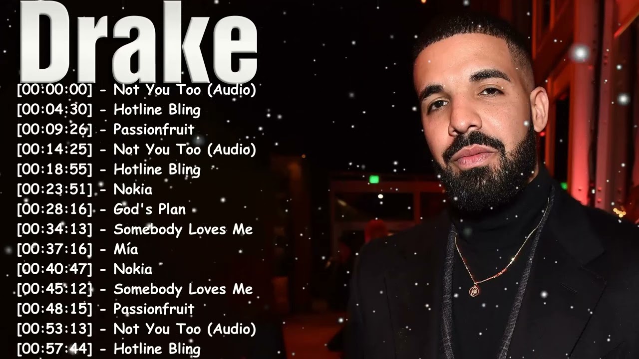 Top 10 hip hop songs – Drake album completo greatest hits full playlist