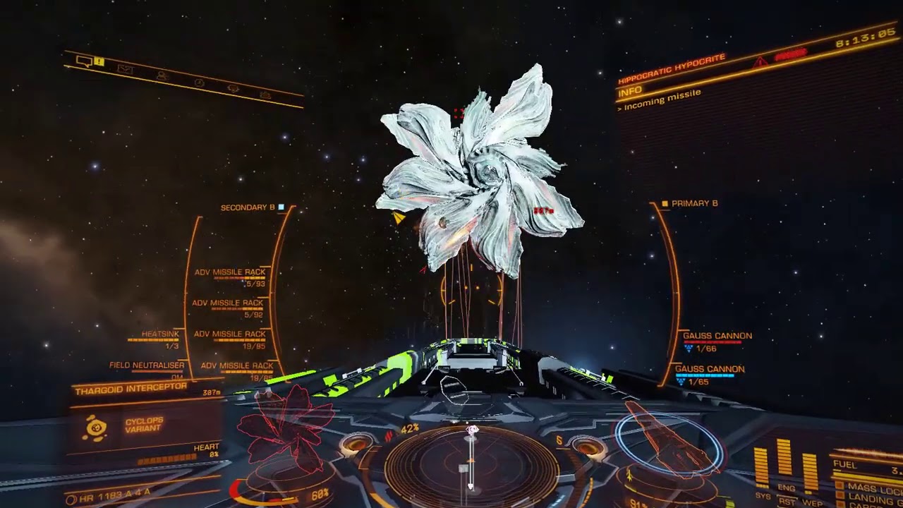 Testing Advanced Missile Rack