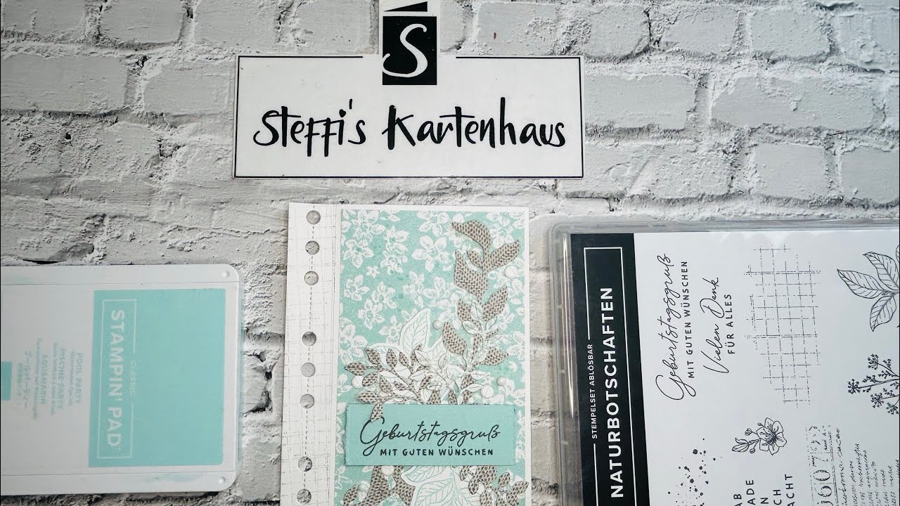 Vorschau Minikatalog Vintage Karte in ganz anderen Farben Naturbotschaften Stam￼pin up