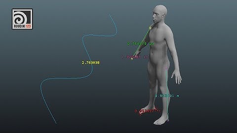 Simple Distance Measure and H123 Measure Tool in Houdini