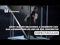Ricky Martin reacciona a incidente con gas lacrimógeno en uno de sus conciertos