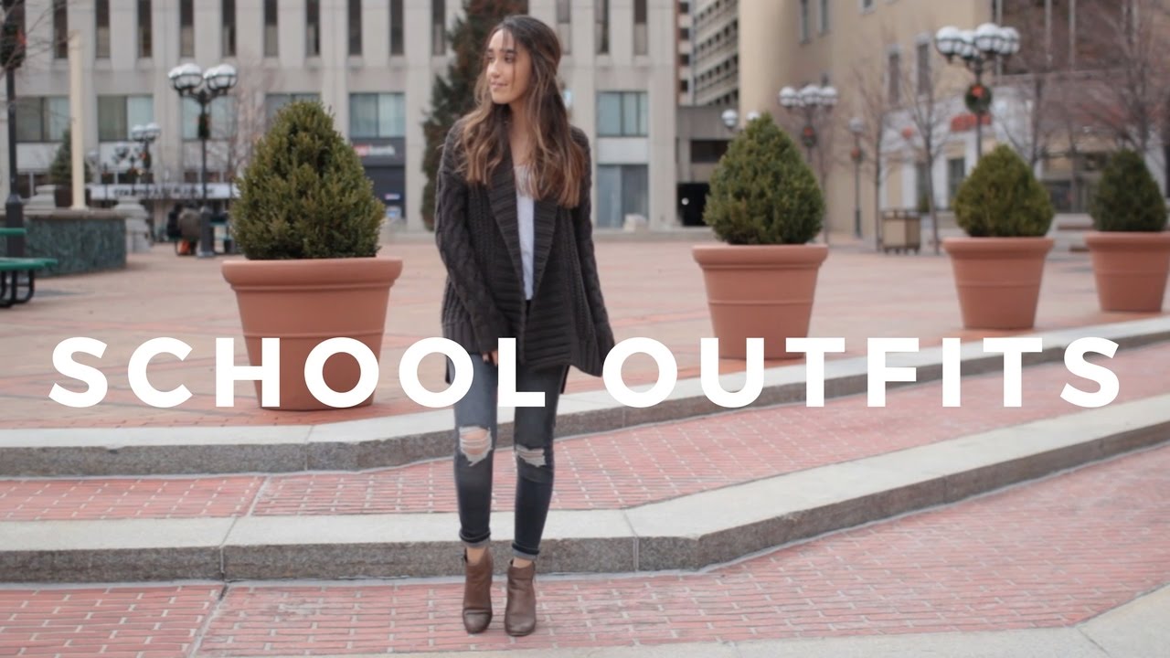 MONDAY - FRIDAY OUTFIT IDEAS | College OOTW - YouTube