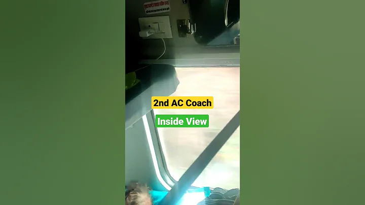 2nd AC Coach inside view | 3rd AC Economy Coach | Rajdhani Express | Indian Railways |IRCTC #shorts