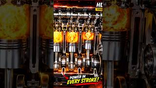 🔥 4 Stroke Engine Working Explained | Piston, Crankshaft & Combustion Process ⚙️