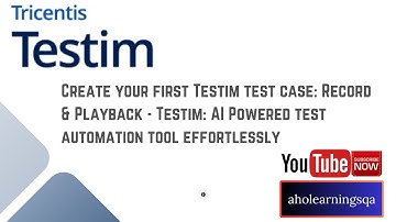 Testim: AI-powered test automation tool effortlessly - Create your first test: Record & Playback