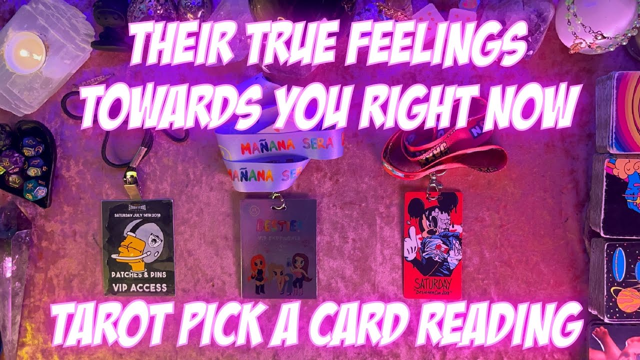 💗Their True and Honest Feelings Towards You Right Now!💗 Tarot Pick a Card Love Reading