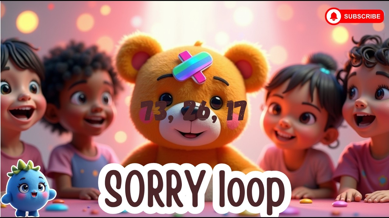 Sorry Song Loop | Fun Emotional Learning Song for Kids | DodoBerry ...