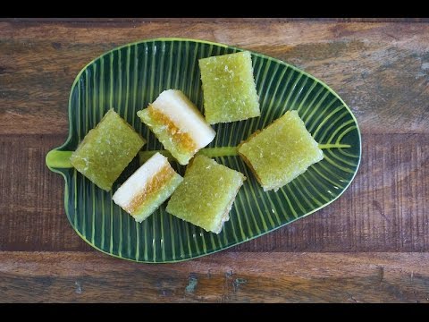 Rose Flavoured Sago Cake  Kuih Sago Rose  Bronok  Ku 