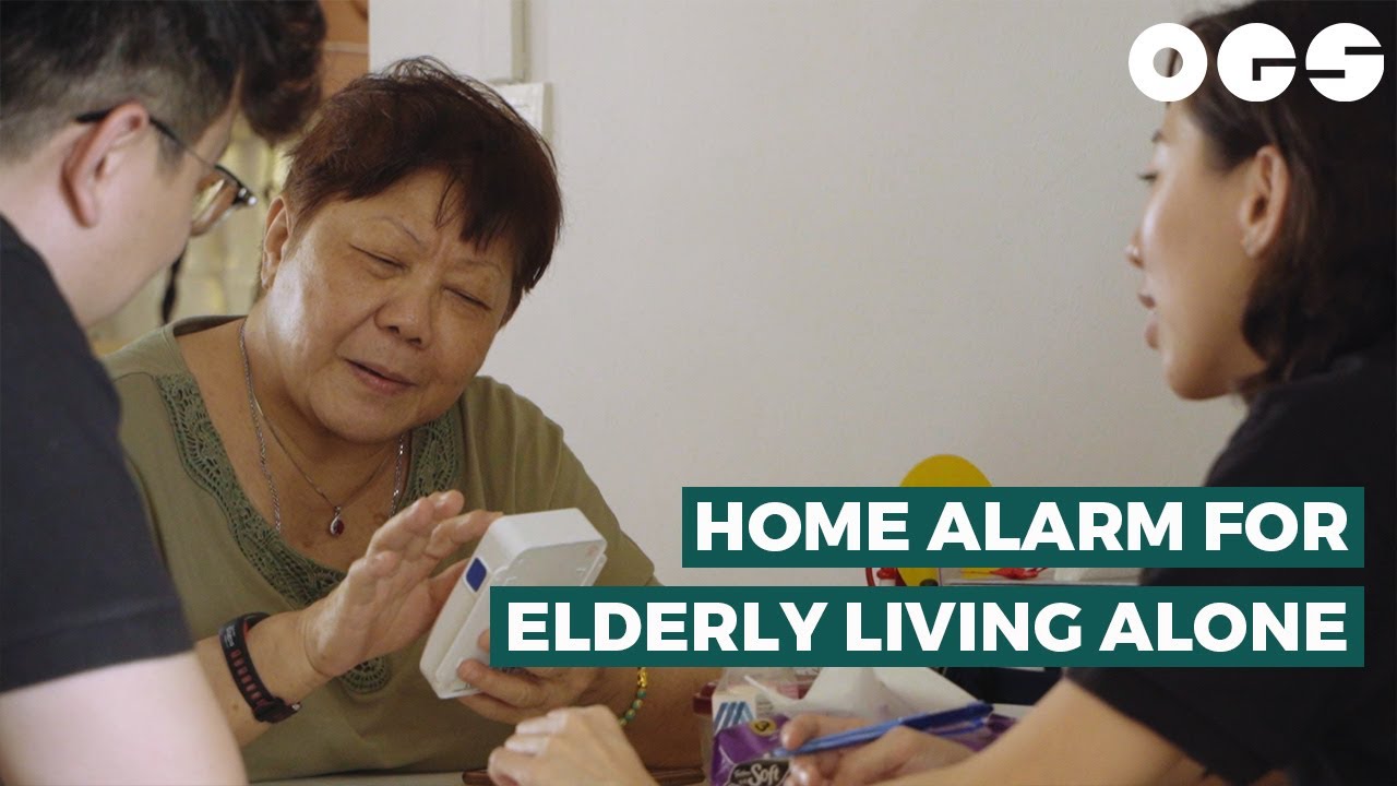 Singapore's Home Alarm For Elderly Living Alone YouTube