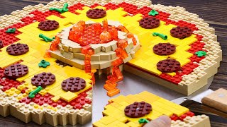 LEGO CHEESY Domino’s VOLCANO Pizza Recipe