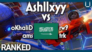 Ashllxyy vs KSA | ft. oKhaliD, ams, rw9 & trk