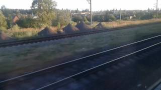 Липецкая область из окна поезда