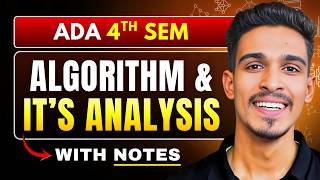 Lec 1 : Algorithm &amp; Analysis Criteria | ADA / DAA
