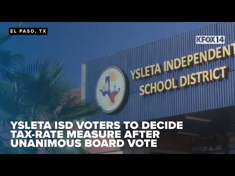 YISD voters to decide tax-rate measure after unanimous board vote