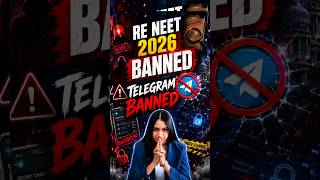 NTA BIG Update 2026 Telegram banned |  NTA Banned Telegram⚠️ | RE NEET 2026 | #neet #neet2026