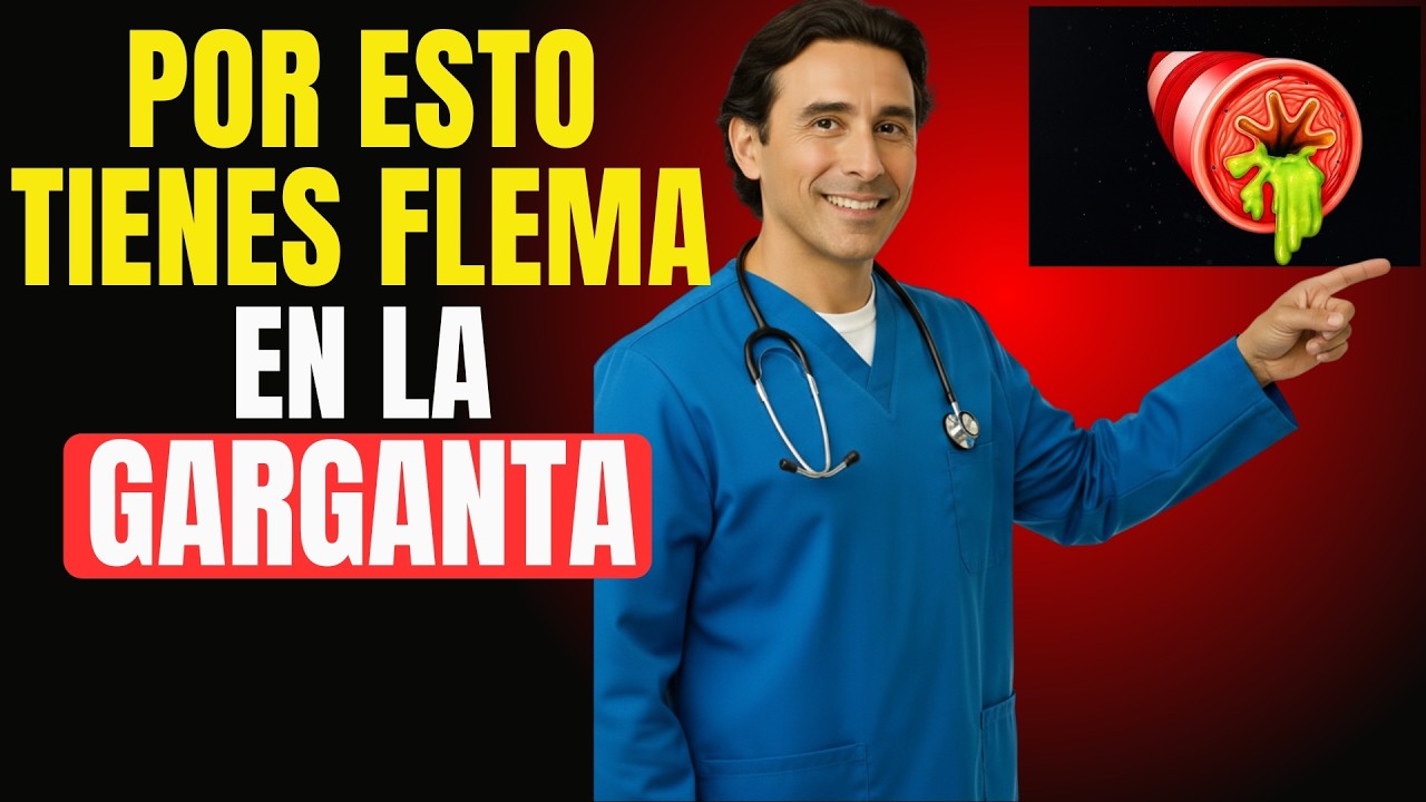 ¿Mucha Flema en la Garganta? 4 Causas que NADIE te dice y Cómo Eliminarla