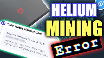 Helium Mining (HNT) | "Failed to get peer book" ERROR | Bobcat Miner 300