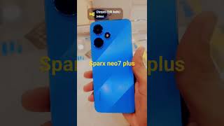 SPARX NEO 7 PLUS 2023 LOOKING SO NICE ??? CHEAPEST PRICE 4/64 Ram & memory battery  5000mah