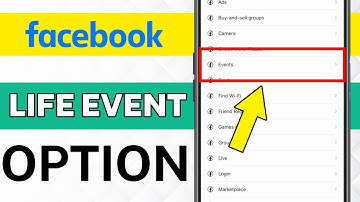 HOW TO FIX FACEBOOK LIFE EVENT OPTION NOT SHOWING