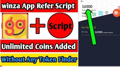 winza App Refer Script | Winza App Unlimited Coin Adder Script | Winza App
