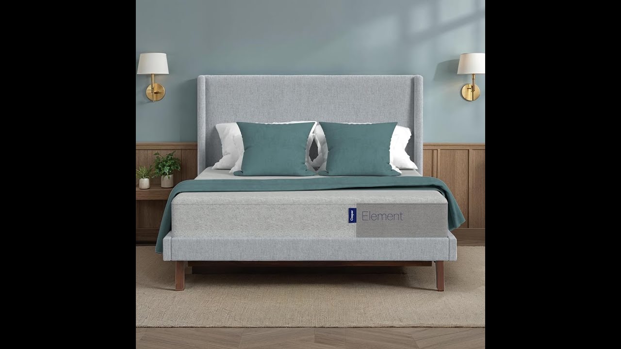 Casper Element King Mattress – Medium‑Firm Memory Foam with Zoned Support
